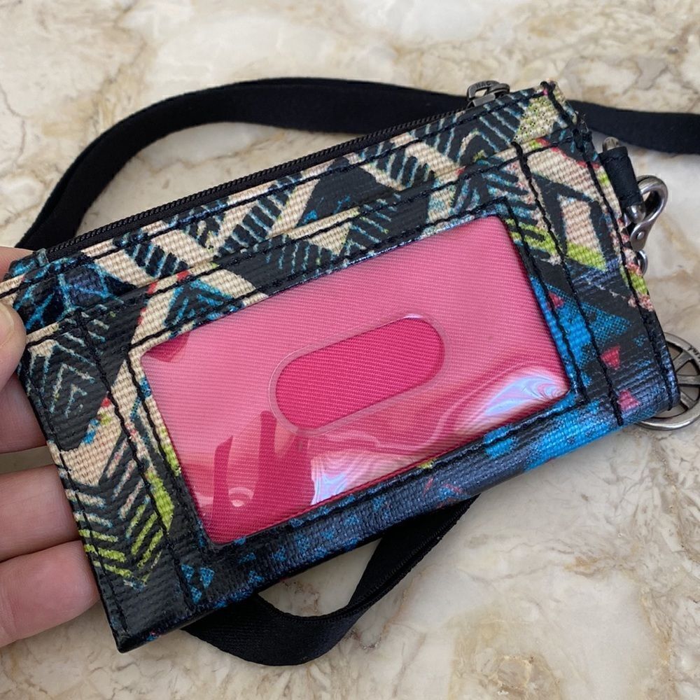 NWOT The Sak Pacifica ID Lanyard Wallet Keychain - Picture 4 of 8